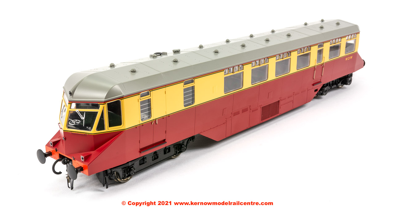 1902 Heljan GWR Railcar number W20W in BR Crimson and Cream livery